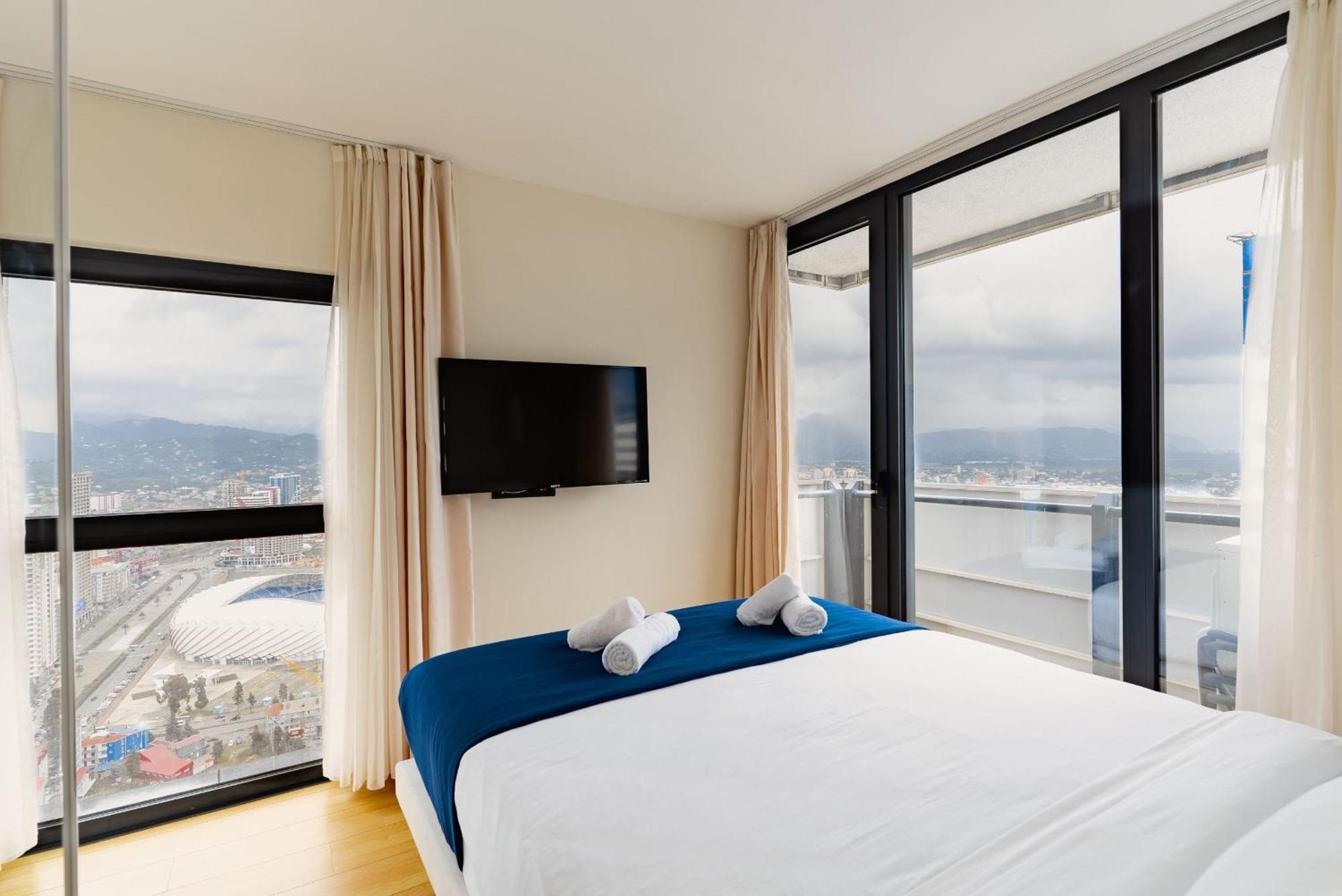 Deluxe Sea View Aparthotel&Batumi Beach Resort Exterior foto